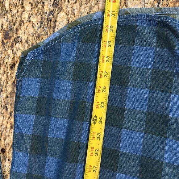 Tommy Bahama Jeans Island Crafted Cotton Plaid Button Down Shirt Size XL - Picture 9 of 9